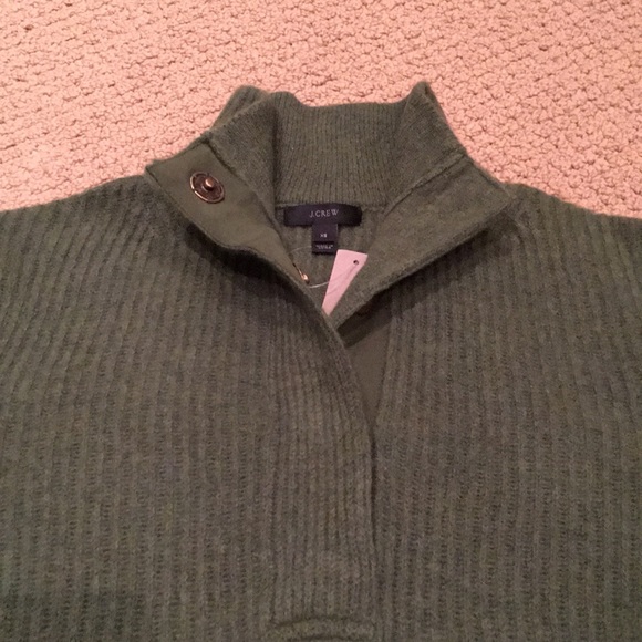 J.Crew Ribbed Popover Sweater - Picture 3 of 8